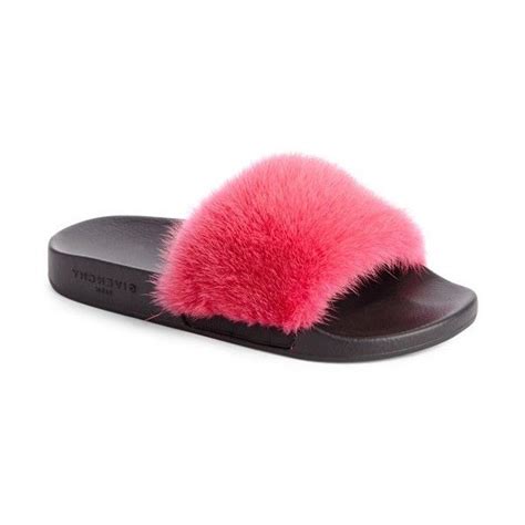 givenchy mink pink slides|Givenchy slides price.